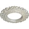 Ekena Millwork Orrington Ceiling Medallion (Fits Canopies up to 6 5/8"), 13 1/4"OD x 6 5/8"ID x 1 1/8"P, Flash Blue CM13ORFBS - alternate 2